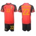 Billige Belgien Charles De Ketelaere #22 Børnetøj Hjemmebanetrøje til baby VM 2022 Kortærmet (+ korte bukser)